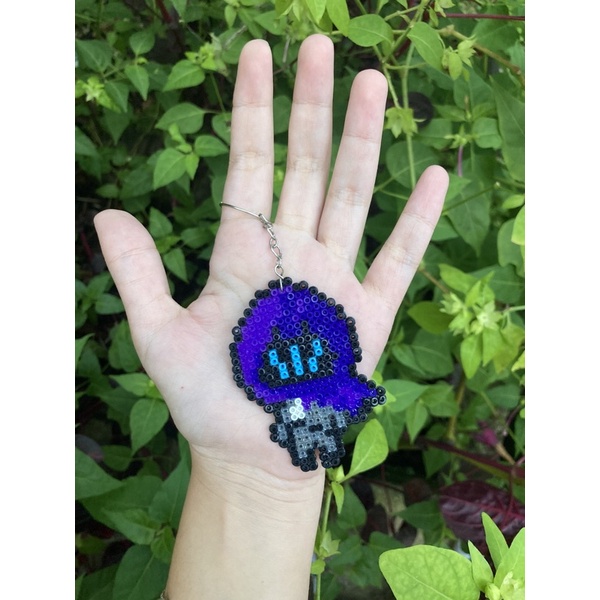 Chaveiro Reyna Valorant Pixel Art Hama Beads Perler Beads Shopee Brasil