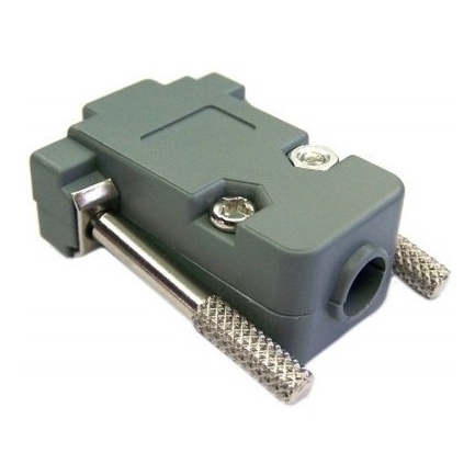 Kit 100 Peças Capa Db9/hd15vga Kit Longo Cinza Rs232 Serial