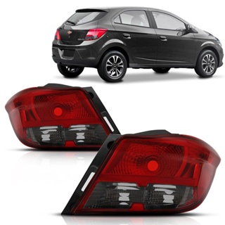 Par Lanterna Onix Hatch 2012 2013 2014 Fumê em Oferta na Shopee