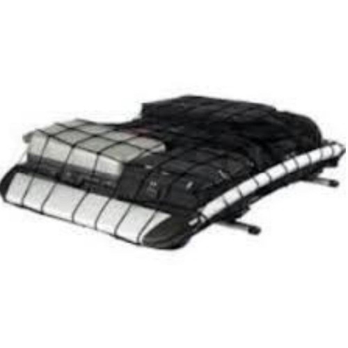 Kit Viagem Rede Elastica Bagageiro Carga Mala + Ganchos