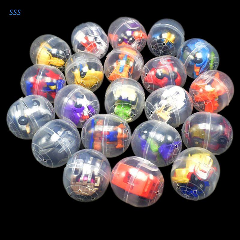 GASHAPON Robô Surpresa Wanju Mini Deformable Surpresa Bola Surpresa