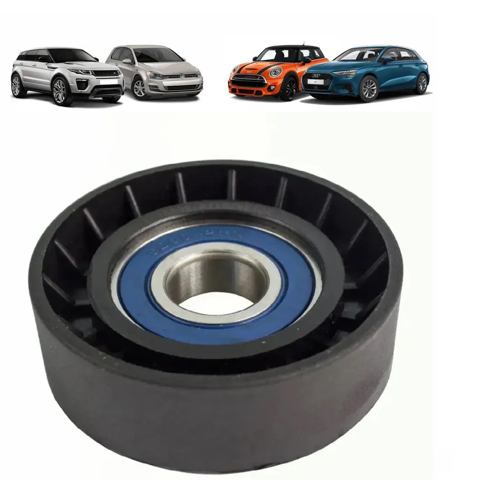 Rolamento Polia Tensora Correia Alternador AUDI/VW A1/A3/Q3/GOLF/JETTA/TIGUAN/UP! 1.0/1.4/1.6/LAND ROVER FREELANDER 2/EVOQUE/DISCOVERY SPORT/RR SPORT 2.2 DIESEL LR003651/SKU1251