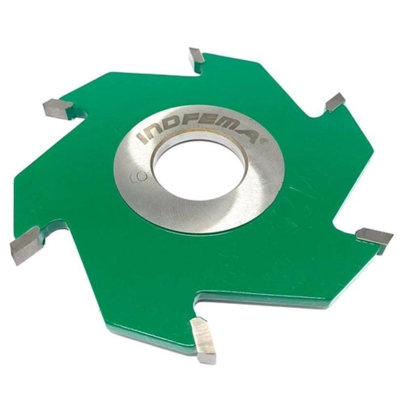 Fresa Ranhura HW 125 x 6 x 30mm com 6 Dentes 1800.12 INDFEMA em Oferta na Shopee