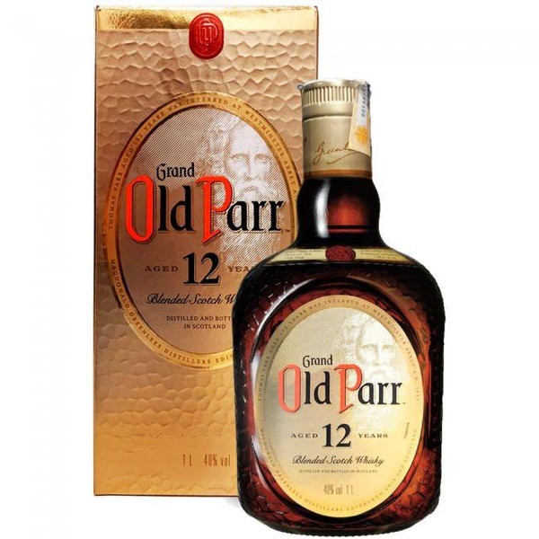 Whisky Gran Old Parr 12 Anos 1 Litro (Wisky, bebida original)