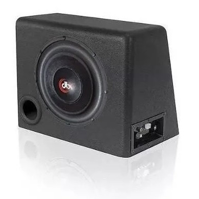 Caixa Amplificada DBX Dutada Subwoofer Ativo Para Veículos 8 polegadas 200 Watts RMS