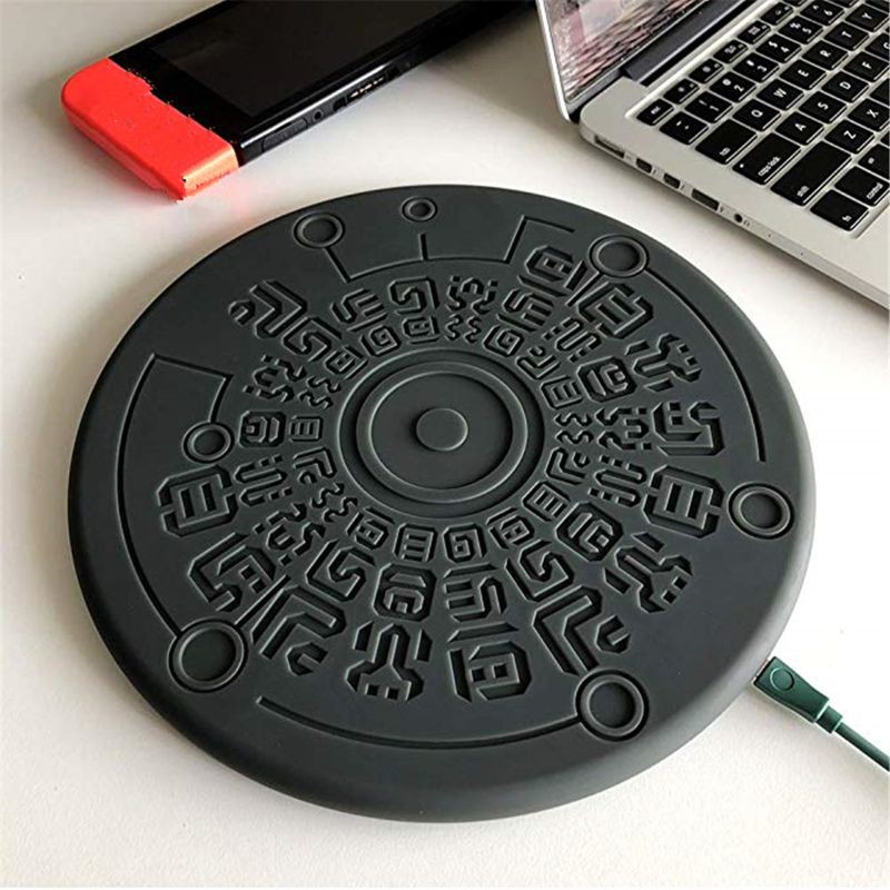 Irene Zelda Wireless Charger Sheikah Slate Phone Charger Magic Circle  Charger 10W Fast Charging | Shopee Brasil