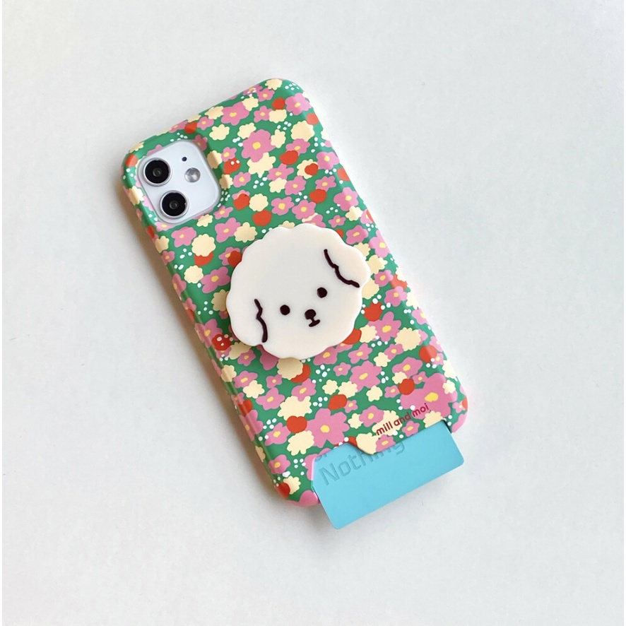 Mill and Moi / Flower Garden Card Hard Case for iPhone 12 13 Galaxy S22 S22+ plu