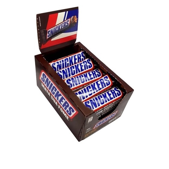 Super Oferta Chocolate Snickers Caixa 20 Un. X 45g | Shopee Brasil