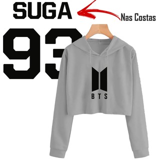 blusa bts suga feminina