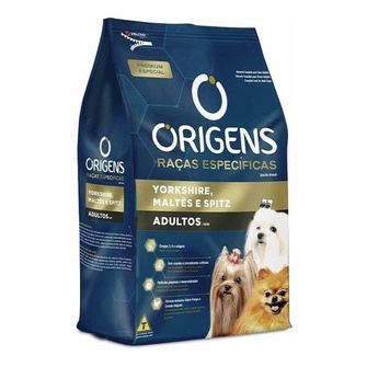 Ração ORIGENS CAO AD YORK/MALTES/SPITZ 1KG