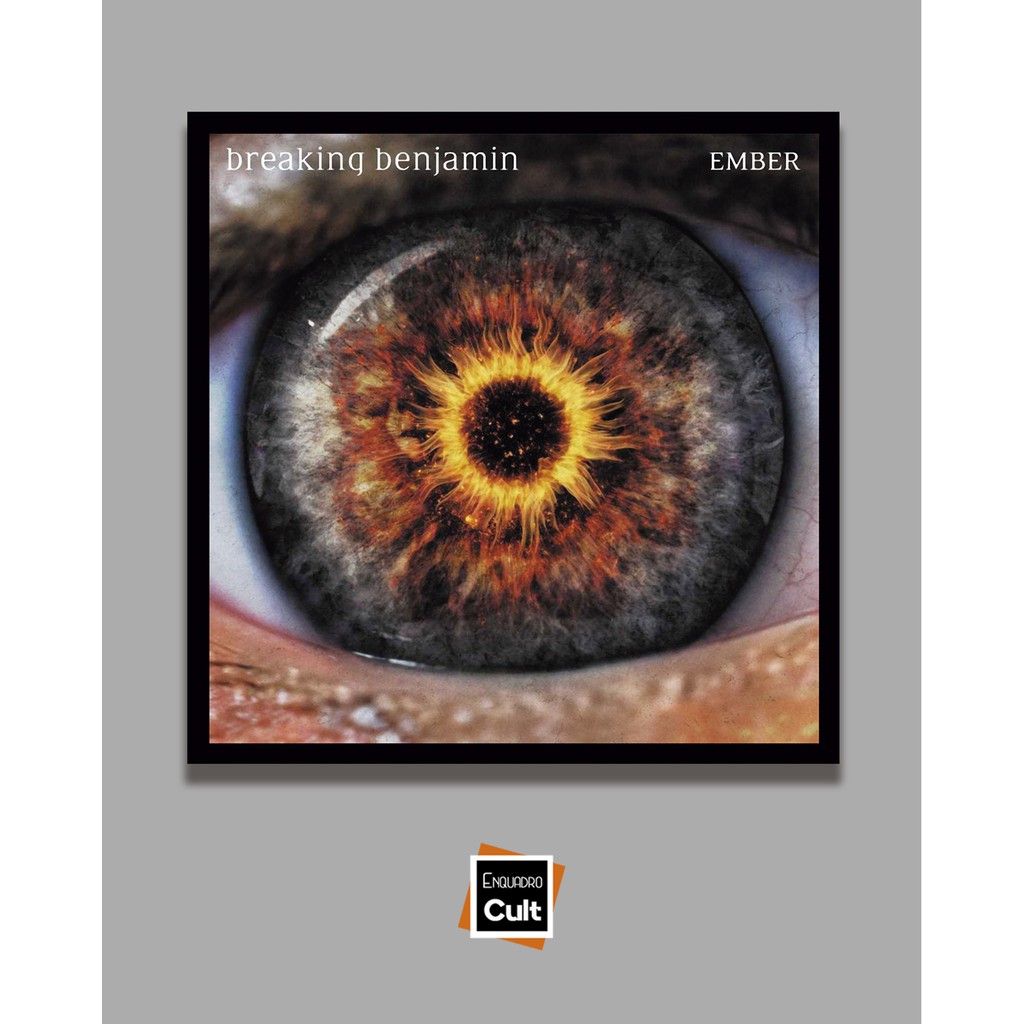 Placa Decorativa 20x20cm Breaking Benjamin