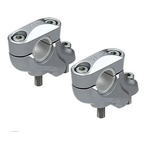 Riser Adaptador De Guidão Bmw G 310r G 310gs Prata Scam