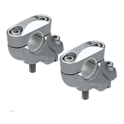 Riser Adaptador De Guidão Bmw G 310r G 310gs Prata Scam