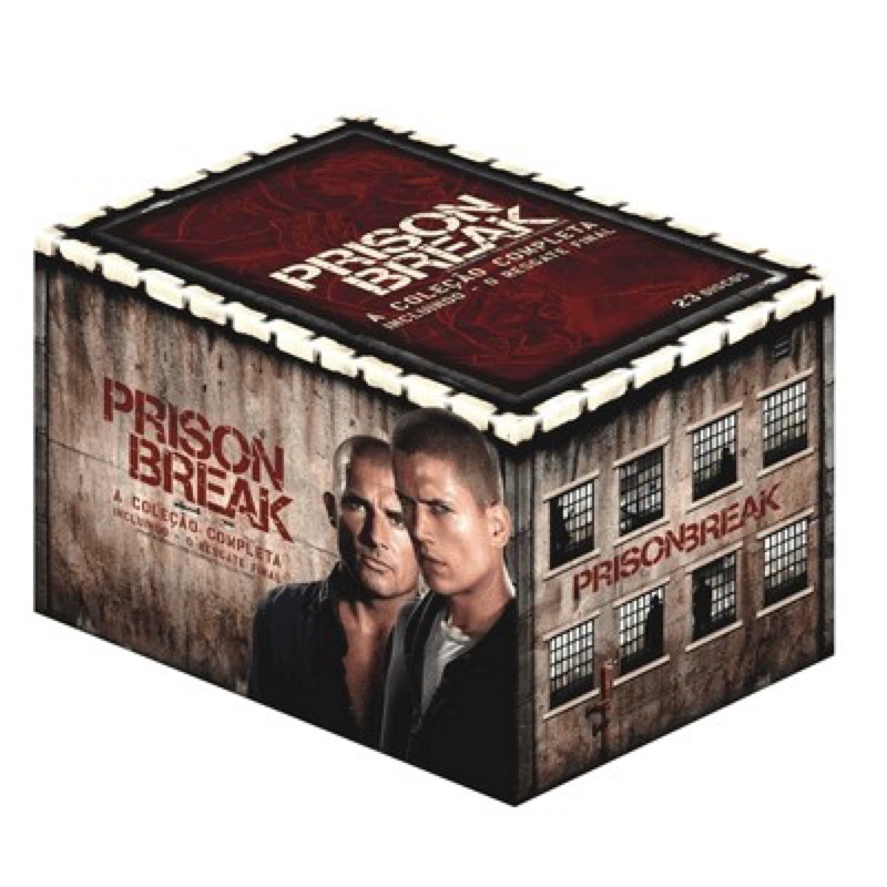 DVD Box Prison Break Coleção Completa