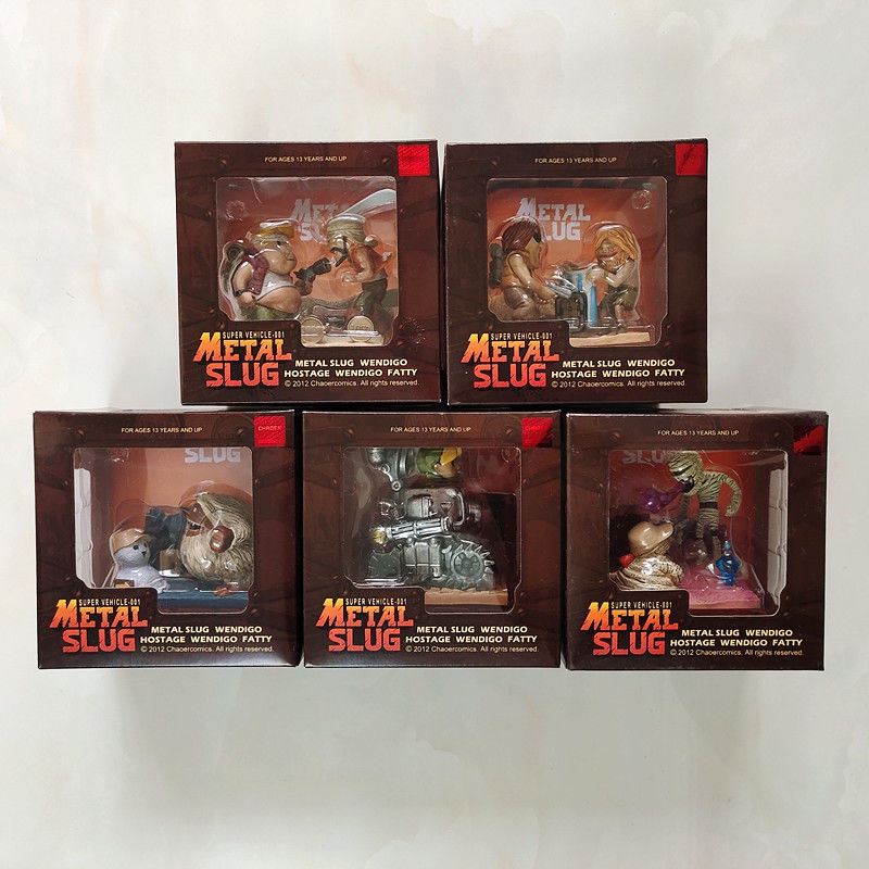 Metal Slug Figure CHAOER Fatty Hostage Mummy Wendigo 10CM