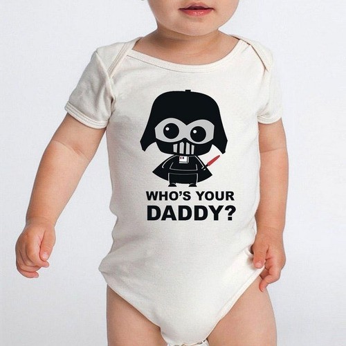 Body Bebe Star Wars Darth Vader Personalizado Filmes Shopee Brasil