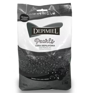 Cera Para Depilação Negra 1kg - Depimiel