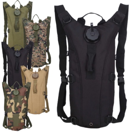 Mochila Bolsa De Hidratação 3 litros Água Trilha Airsoft Tatica tipo Camelbak
