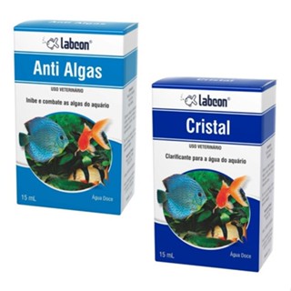 Kit Alcon Labcon Anti Algas 15ml + Cristal 15ml em Oferta na Shopee