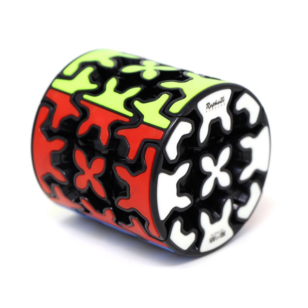 Cubo Mágico Profissional 3x3x3 Gear Cilindro Engrenagem Qiyi em Oferta na Shopee