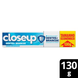 Creme Dental Closeup Menta Refrescante Dentes + Brancos 130g
