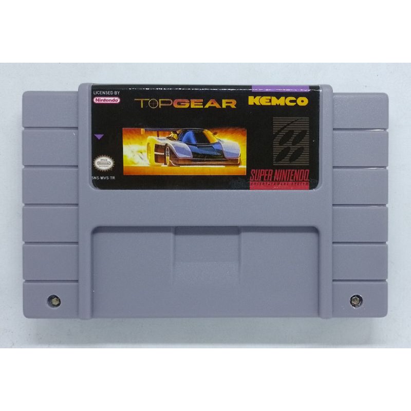 Top Gear super Nintendo cartucho