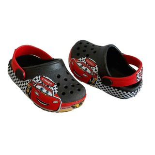 Sandalia Chinelo Bebe Infantil Babuche Tipo Crocs Carros Masculino Menino Crianca Bebe Sandalia Confortavel Preto Beecost