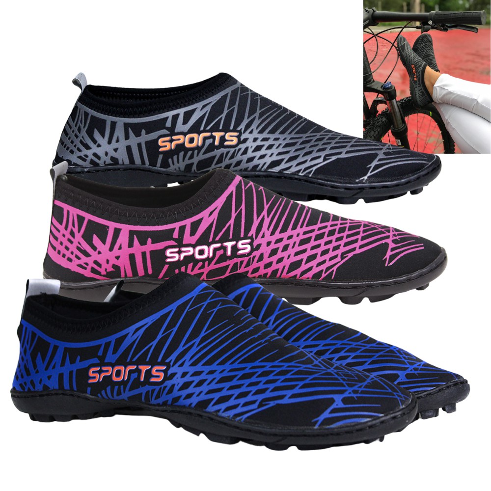 Tenis feminino ciclismos sapatilha unissex esportiva hibrida com secagem rapida ideal pra terra e água leve confortável 
