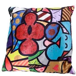 Almofada Decorativa Sala com Enchimento 45x45cm Suede BF Colchões