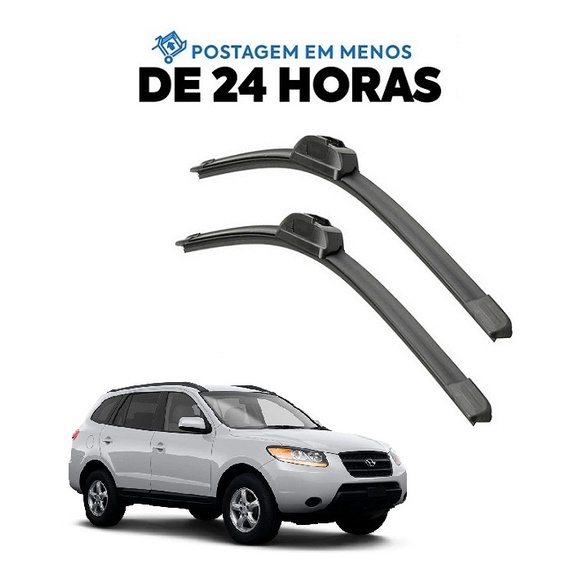 Kit Palheta Limpador Parabrisa Santa Fé 2008 2009 2010 2011 2012 2013 em Oferta na Shopee