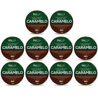 10 Pomada Modeladora Matte Caramelo Ultra fixação 150g Dulux Cabelo e Barba