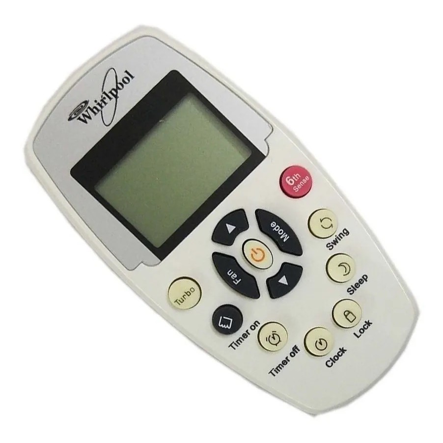 Controle Remoto Whirlpool para Ar Condicionado Split Brastemp Ative
