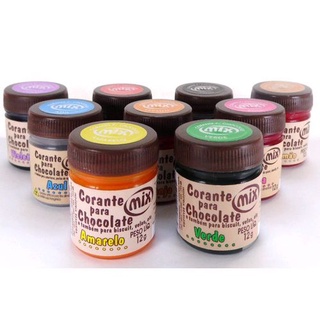 Corante em Gel para Chocolate 12G - MIX