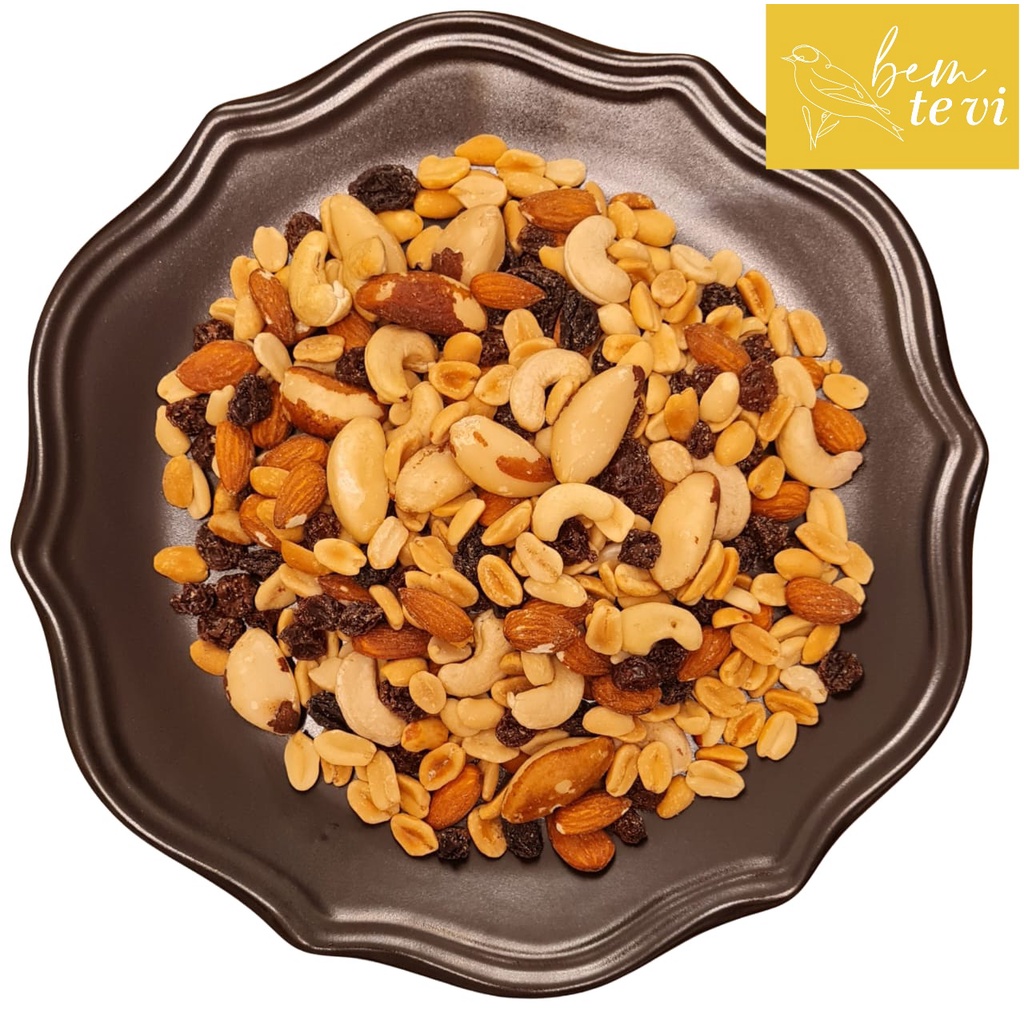 Mix de Castanhas/Nuts Clássico 1Kg (Castanha de Caju, Amêndoas