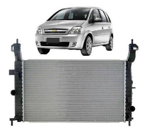 Radiador Gm Meriva 1.4 1.8 03 04 05 06 07 08 09 10 11 12