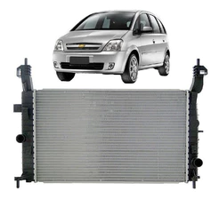 Radiador Meriva 2002 A 2012 1.4 1.8 - Novo