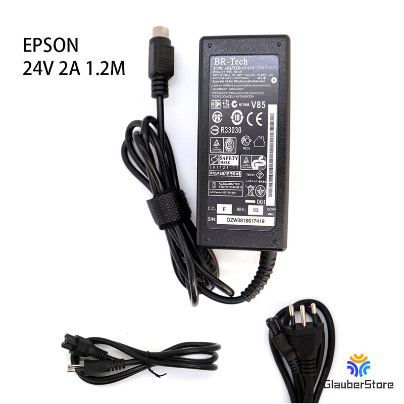 Fonte Monitor Impressora Termica Bematech Diebold Epson 24v 2a