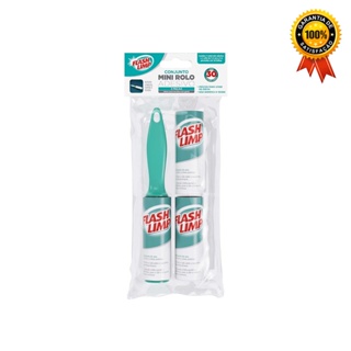 Conjunto Mini Rolo Adesivo E 2 Refis 30 Folhas CST0023 Flash Limp em Oferta na Shopee