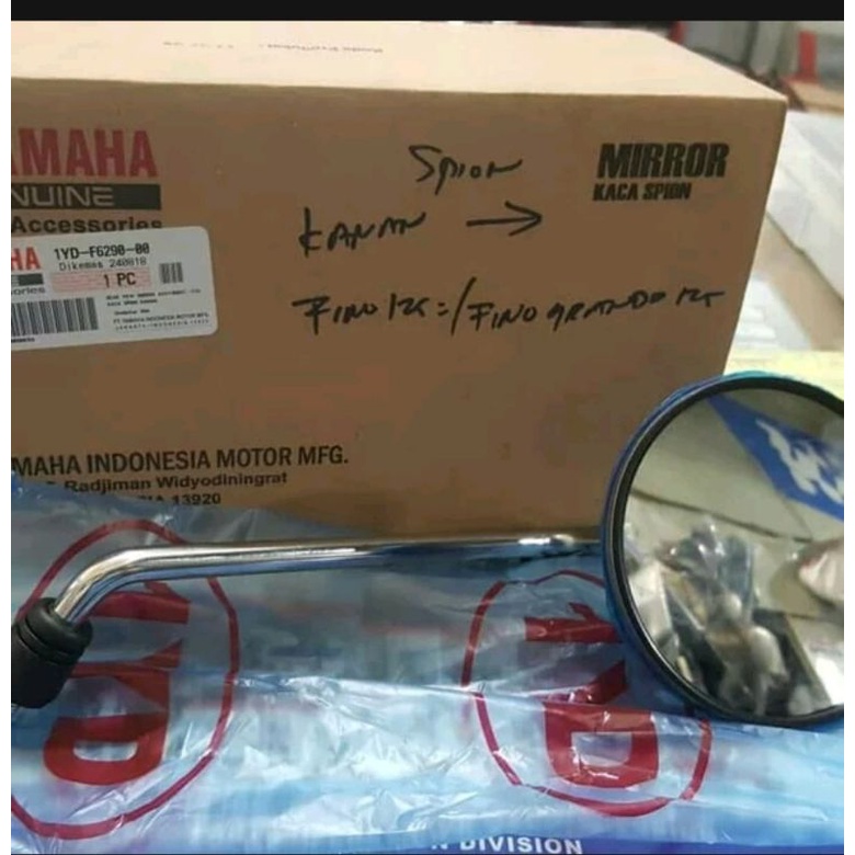 1YD Espelho Direito FINO125 FINO GRANDE Peça ORIGINAL YAMAHA
