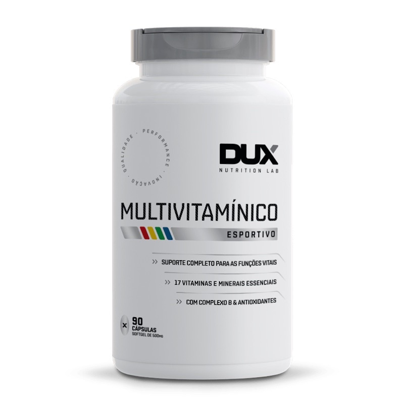 Multivitamínico - Pote 90 Cápsulas - Dux Nutrition