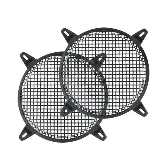 Tela Alto Falante 10 Polegadas Profissional Ferro Borda De Borracha + Garras E Parafusos - 682 em Oferta na Shopee