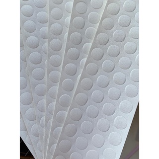 PROMOÇÃO 05 Cartelas de Tapa Furo Adesivo PVC 13mm BRANCO (50 tapa furos em cada cartela)