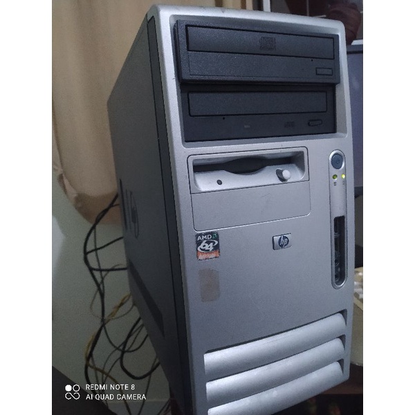 CPU HP  DUAL CORE AMD Atholon COM 2 GRAVADOURAS