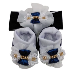 Pantufa Infantil com Faixa de Meia Grande - Sapatinho Bebê