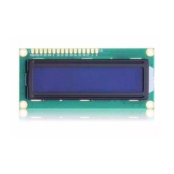 Display Lcd 16x2 Com I2c Serial Backlight Azul
