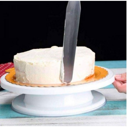 Espátula Confeiteiro Inox Gourmet luxo profissional Com Cabo De Madeira em Oferta na Shopee