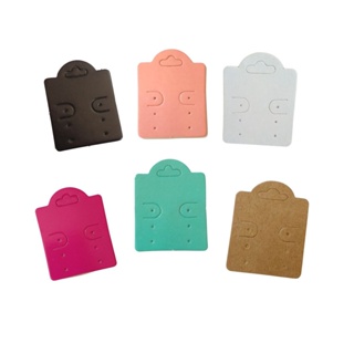 Tags Para Brinco 6 Furos 3 Pares - 200 unidades em Oferta na Shopee