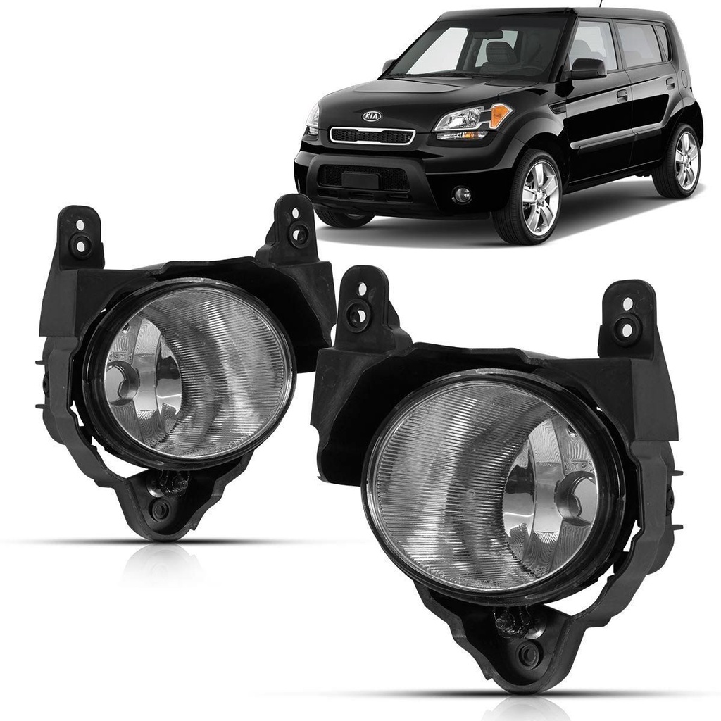 Par Farol Milha Kia Soul 2009 2010 2011 em Oferta na Shopee