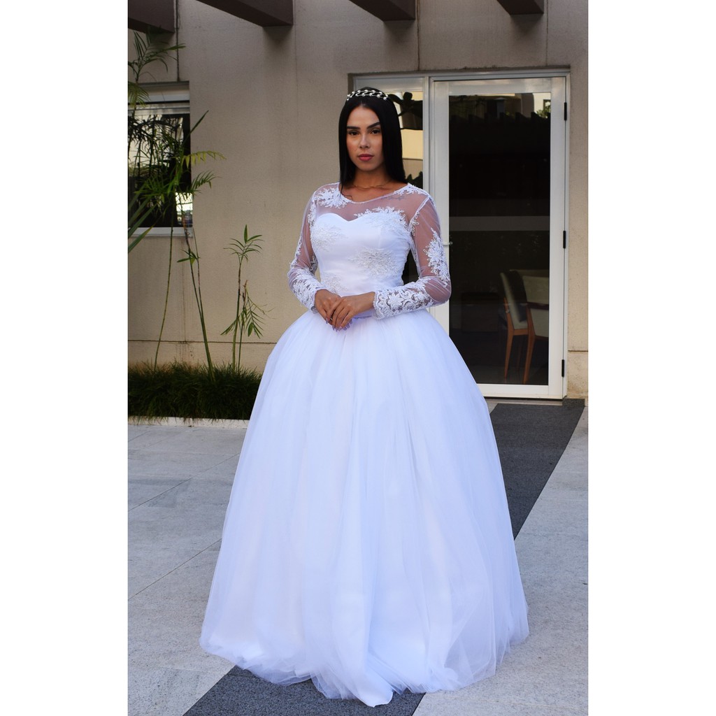 Vestido De Noiva Modelo Princesa