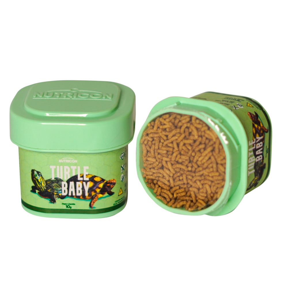 Nutricon Turtle Baby Alimento Para Tartarugas 10g